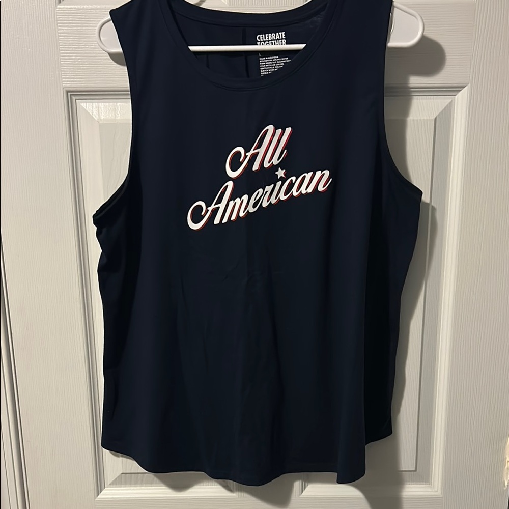 Women's Navy Tank Top